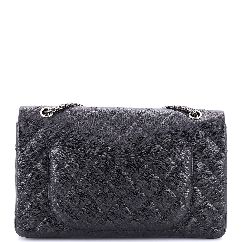 Reissue 2.55 Flap Bag Quilted Caviar 227