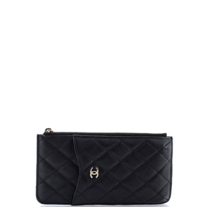 Classic Phone Case Pouch Quilted Caviar