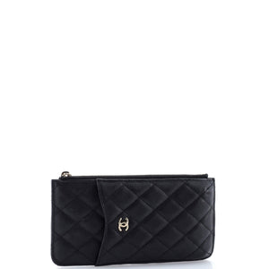 Classic Phone Case Pouch Quilted Caviar