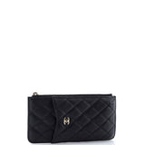 Classic Phone Case Pouch Quilted Caviar