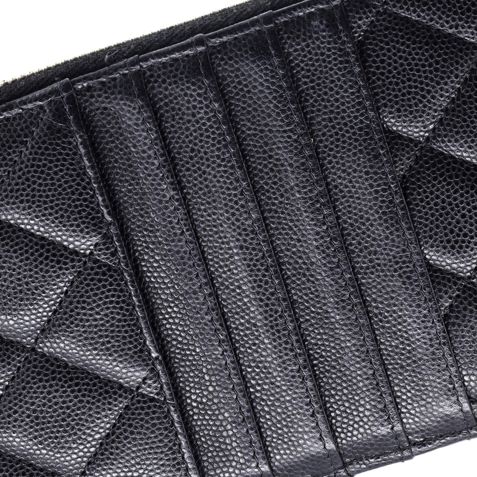 Classic Phone Case Pouch Quilted Caviar