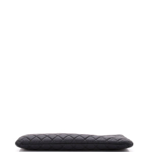 Boy O Case Clutch Quilted Lambskin Large