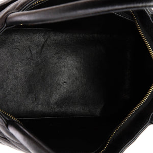 Medallion Tote Quilted Caviar