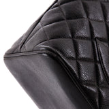 Medallion Tote Quilted Caviar