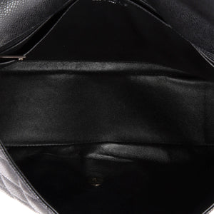 Vintage Classic Single Flap Bag Quilted Caviar Maxi