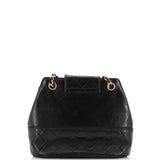 Vintage Tassel Flap Bag Quilted Lambskin Small