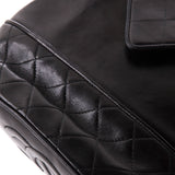 Vintage Tassel Flap Bag Quilted Lambskin Small
