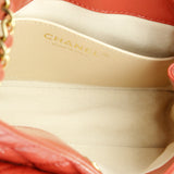 Wavy CC Hobo Quilted Crumpled Calfskin Small
