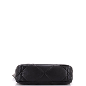 19 Flap Bag Quilted Leather Medium