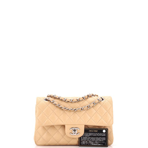 Classic Double Flap Bag Quilted Lambskin Small