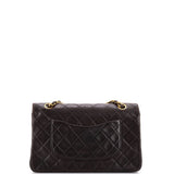Vintage Classic Double Flap Bag Quilted Lambskin Medium