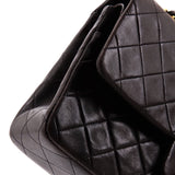 Vintage Classic Double Flap Bag Quilted Lambskin Medium
