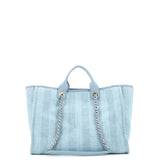 Deauville Tote Striped Mixed Fibers Medium