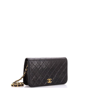 Vintage Full Flap Bag Quilted Lambskin Mini