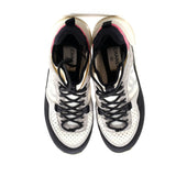 Women's CC Low-Top Sneakers Suede and Knit Fabric