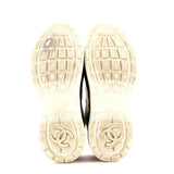 Women's CC Low-Top Sneakers Suede and Knit Fabric