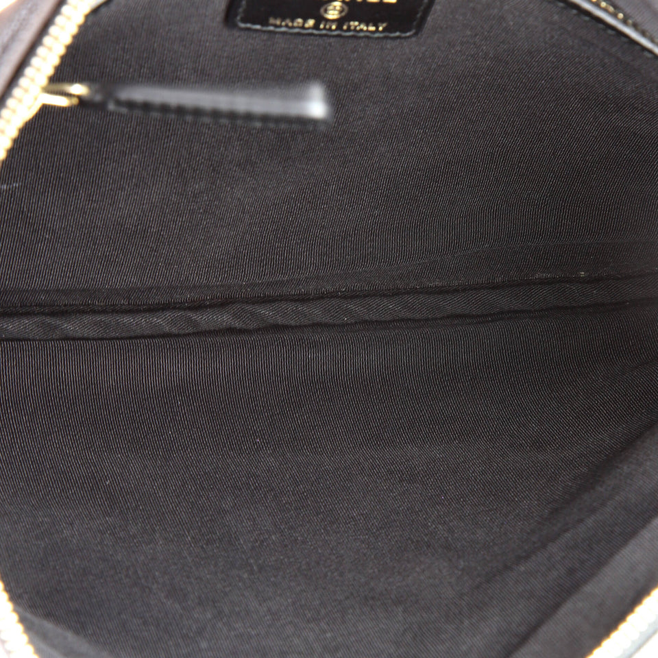 Boy O Case Clutch Quilted Caviar Medium