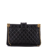 Elegant CC Tote Quilted Lambskin Large