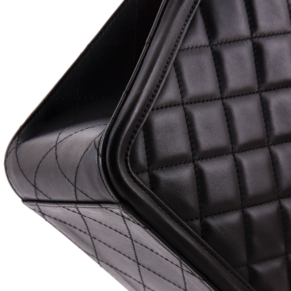 Elegant CC Tote Quilted Lambskin Large