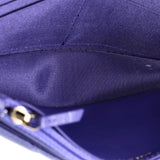 19 Wallet on Chain Quilted Goatskin