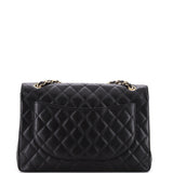 Classic Single Flap Bag Quilted Caviar Maxi