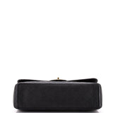 Classic Single Flap Bag Quilted Caviar Maxi