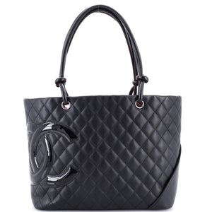 Cambon Tote Quilted Leather Large