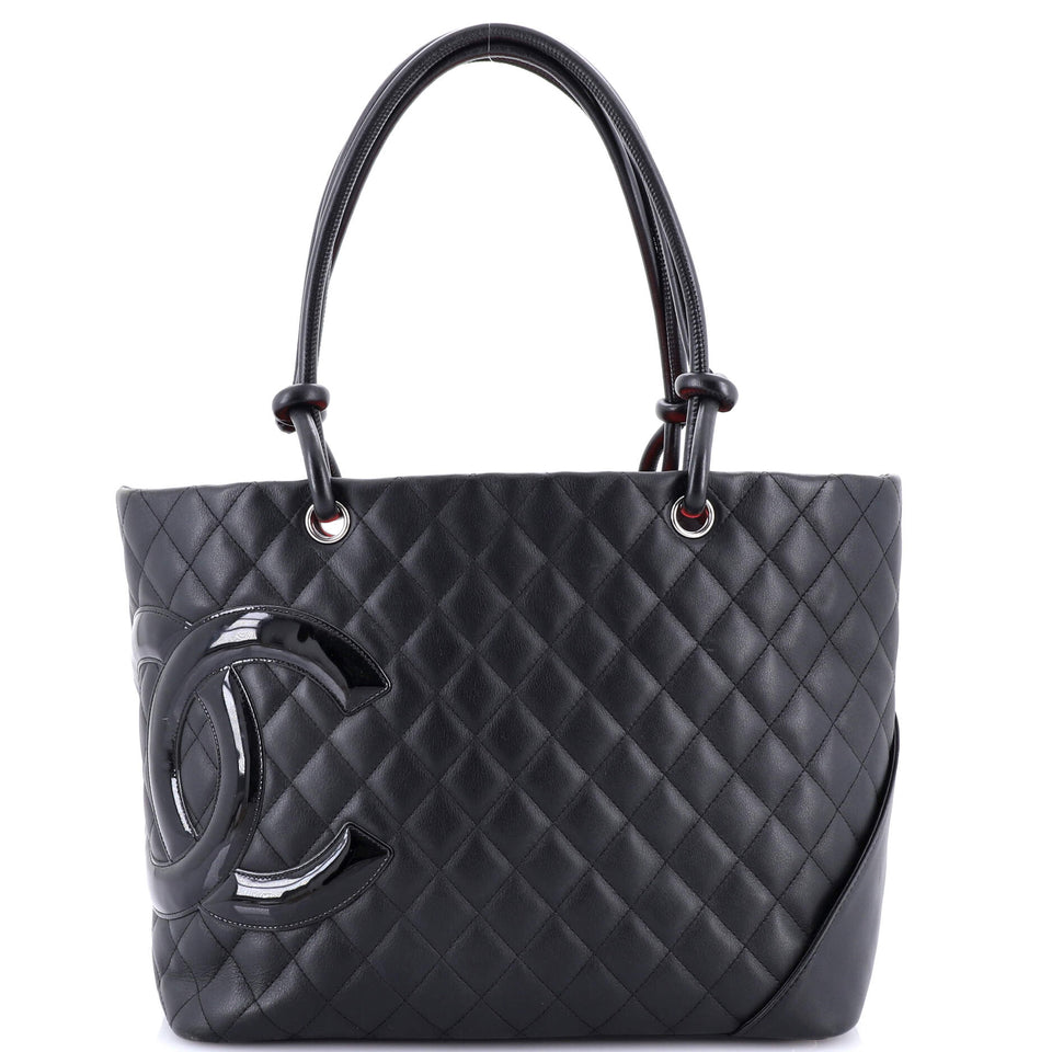 Cambon Tote Quilted Leather Large