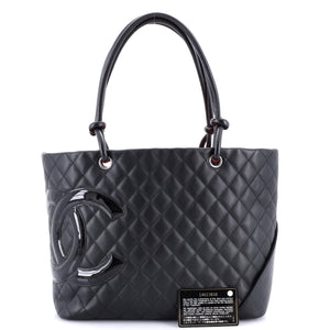 Cambon Tote Quilted Leather Large