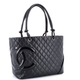 Cambon Tote Quilted Leather Large