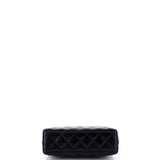 Kelly Top Handle Shopping Bag Quilted Shiny Aged Calfskin Mini