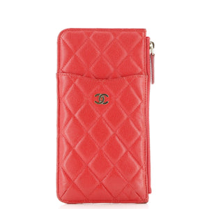 Classic Phone Case Pouch Quilted Caviar