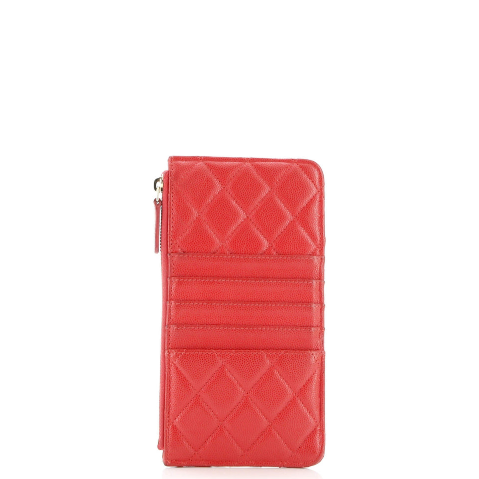 Classic Phone Case Pouch Quilted Caviar