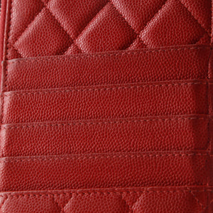 Classic Phone Case Pouch Quilted Caviar
