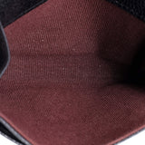 Classic Flap Card Case Quilted Caviar