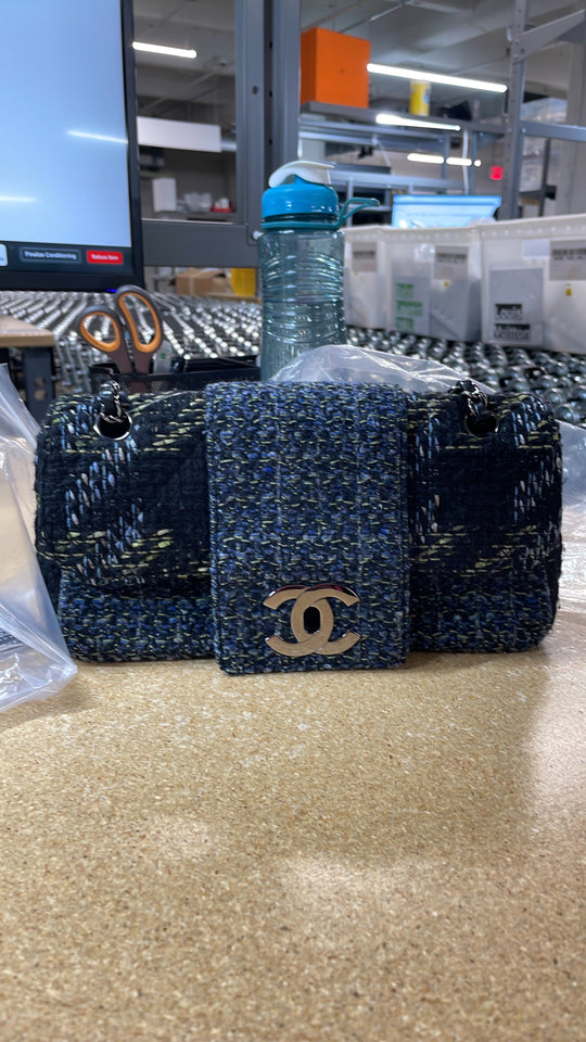 Fantasy Flap Bag Tweed Medium