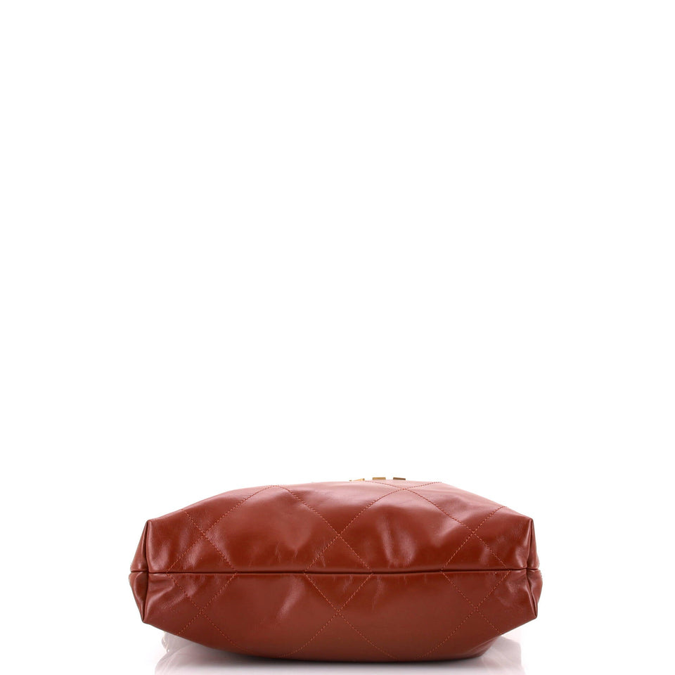22 Chain Hobo Quilted Calfskin Small