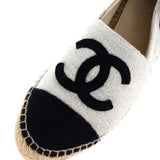 Women's CC Cap Toe Espadrilles Terry Cloth
