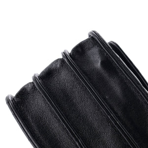 Charming Handle Flap Clutch with Chain Quilted Lambskin Mini