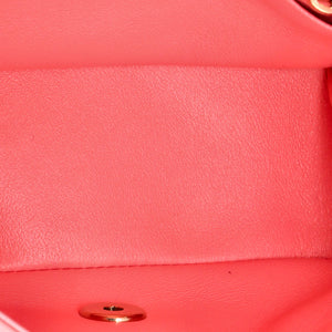Square Classic Single Flap Bag Quilted Lambskin Mini