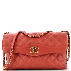 Daily Companion Coco Vintage Flap Bag Quilted Lambskin Large