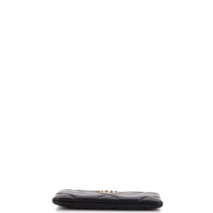 19 O Case Pouch Quilted Goatskin Small