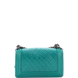 Boy Flap Bag Quilted Lambskin Old Medium