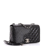 Coco Boy Flap Bag Quilted Patent Medium