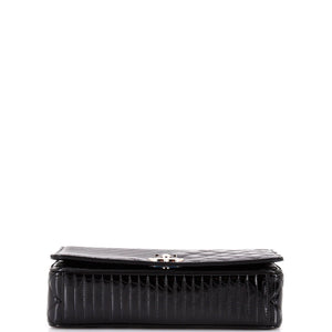 Coco Boy Flap Bag Quilted Patent Medium