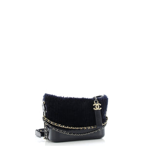 Gabrielle Hobo Shearling and Leather Small