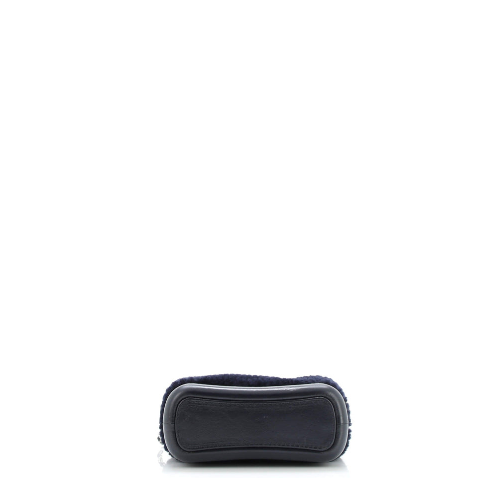 Gabrielle Hobo Shearling and Leather Small