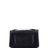 So Black Reissue 2.55 Flap Bag Chevron Sheepskin 226