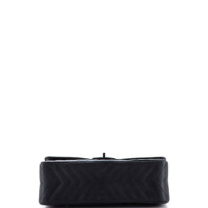 So Black Reissue 2.55 Flap Bag Chevron Sheepskin 226