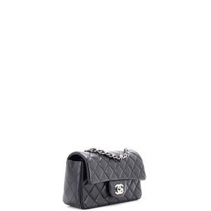 Classic Single Flap Bag Quilted Lambskin Mini